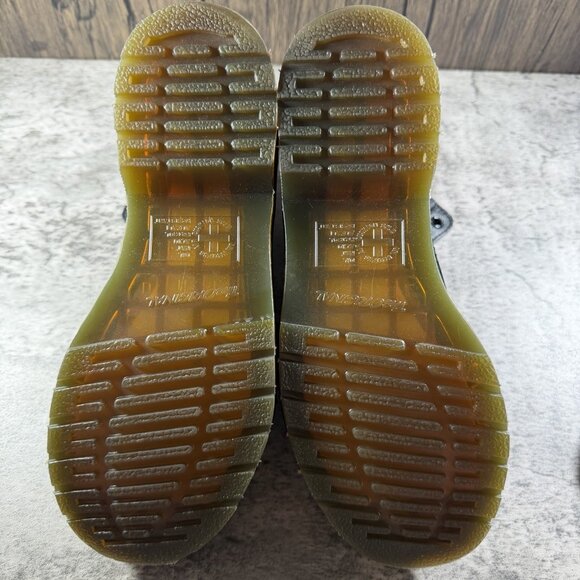 Doc Dr. Martens 1460 Pascal Women's Size 8 Boots Black Soft Leather - Picture 9 of 10